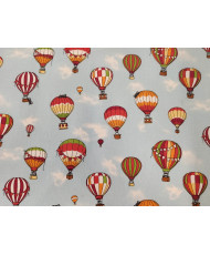 Ballons - cretonne -multicolore