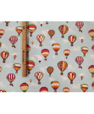 Ballons - cretonne -multicolore