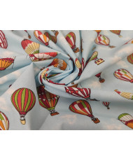 Ballons - cretonne -multicolore