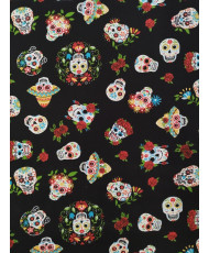 Calavera flores