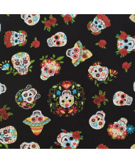 Calavera flores