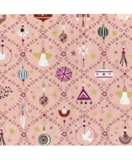 Fat Quarter 50x 70 cm Gabriel fond Rose