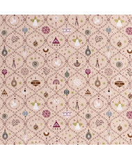 Fat Quarter 50x 70 cm Gabriel fond Rose