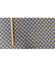 Jacquard-Tarascon bleu