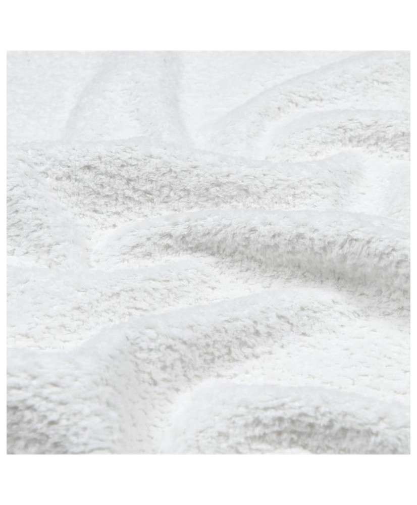 Peluche bouclette blanche