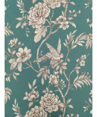 Toile Jacquard Chantante Bleu