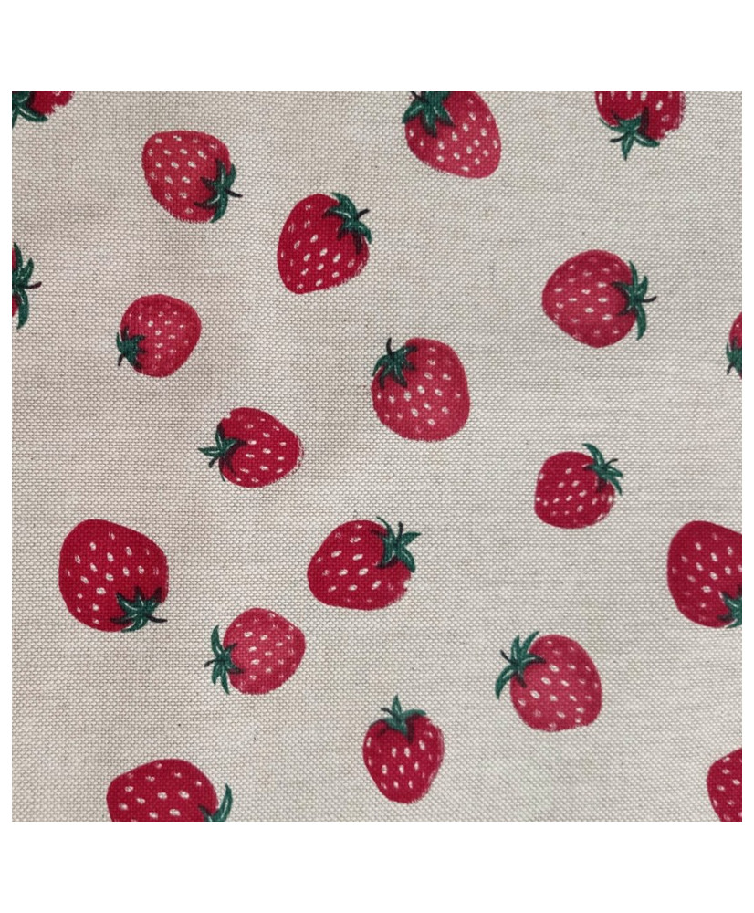 Toile palace - Fraises