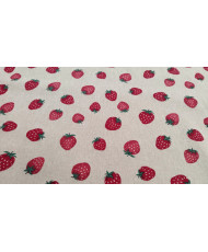 Toile palace - Fraises