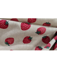 Toile palace - Fraises